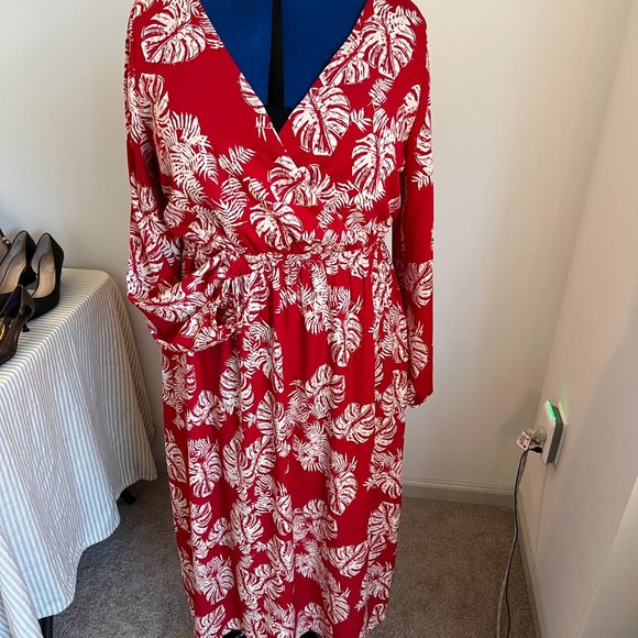 Red dress! Free Press Six XL - Picture 3 of 10